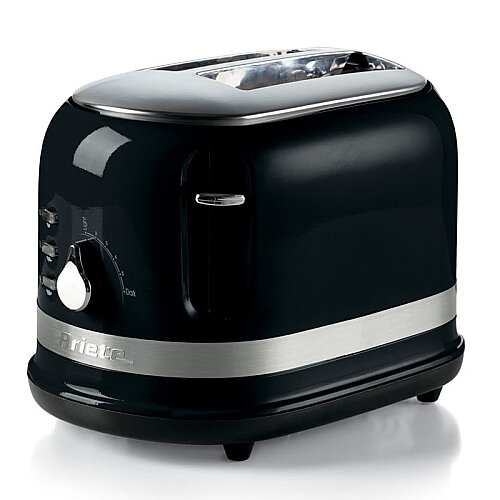 Ariete 0149/12 Moderna Ekmek Kızartma Makinesi, Siyah 