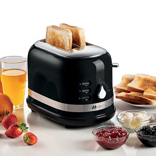 Ariete 0149/12 Moderna Ekmek Kızartma Makinesi, Siyah - 4