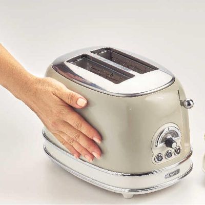 Ariete 0155/13 Vintage Ekmek Kızartma Makinesi, Bej - 6