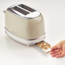 Ariete 0155/13 Vintage Ekmek Kızartma Makinesi, Bej - 3