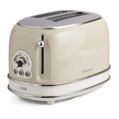 Ariete 0155/13 Vintage Toaster, Beige - Ariete
