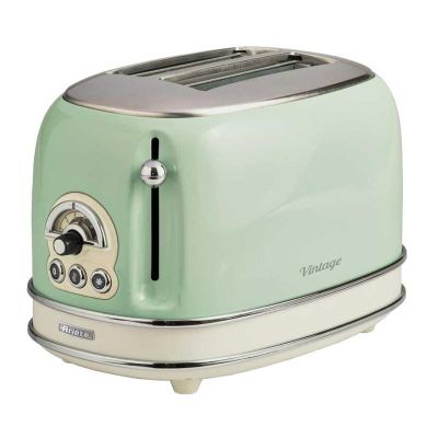 Ariete 0155/14 Vintage Ekmek Kızartma Makinesi, Yeşil - 1