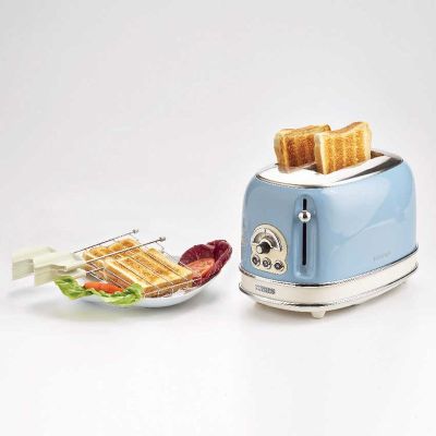 Ariete 0155/15 Vintage Toaster, Blue - Ariete
