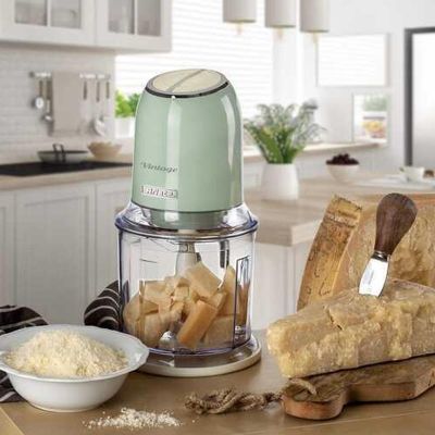 Ariete 0438/04 Vintage Vegetable Chopper, 600 ml, Green - Ariete