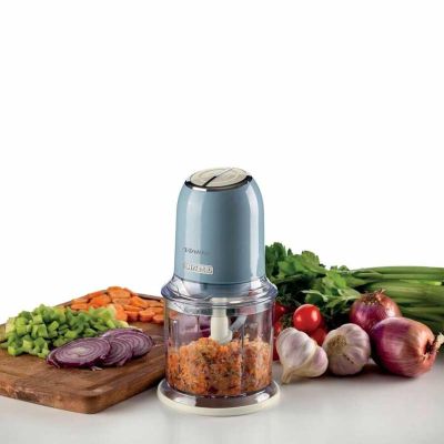 Ariete 0438/05 Vintage Sebze Doğrayıcı, 600 ml, Mavi - 4