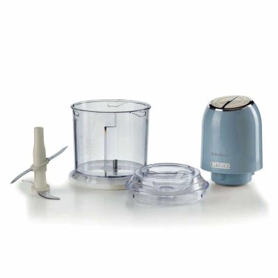 Ariete 0438/05 Vintage Vegetable Chopper, 600 ml, Blue - Ariete