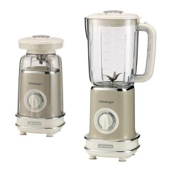 Ariete 0568/13 Vintage Барный блендер, 1,5 л, 1000 Вт, бежевый - 2