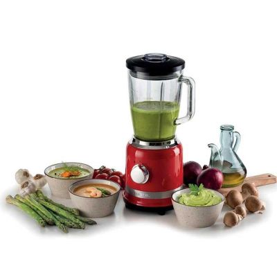 Ariete 0585/00 Moderna Bar Blender, 1.5 L, 1000 W, Red - Ariete