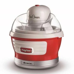 Ariete 0643/00 Party Time Ice Cream Maker, Red - Ariete