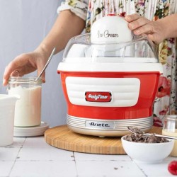 Ariete 0643/00 Party Time Ice Cream Maker, Red - 4