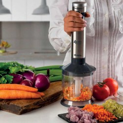 Ariete 0898/11 Multifonksiyonel El Blender Seti, 1000 W, Gümüş - Thumbnail