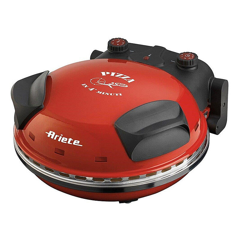 Ariete 0909/10 32 cm x 1 Adet Pizza Kapasiteli Pizza Fırını, Elektrikli, Kırmızı - Ariete
