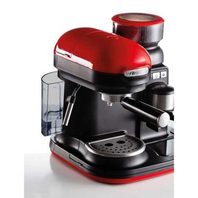 Ariete 1318/00 Moderna Espresso Coffee Machine, Red - Ariete