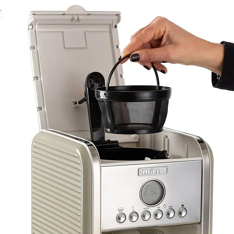 Ariete 1342/03 Vintage Filtre Kahve Makinesi, 2 L, Bej - Ariete