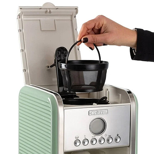 Ariete 1342/04 Vintage Filtre Kahve Makinesi, 2 L, Yeşil - 4