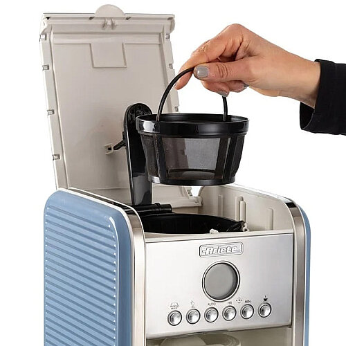 Ariete 1342/05 Vintage Filtre Kahve Makinesi, 2 L, Mavi - 4