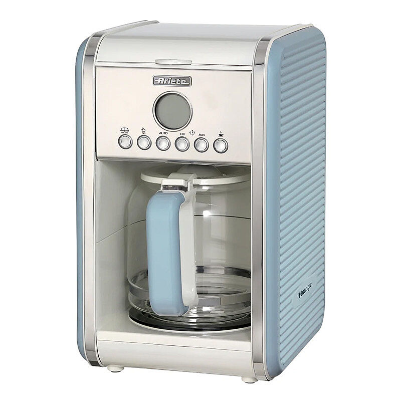 Ariete 1342/05 Vintage Filtre Kahve Makinesi, 2 L, Mavi - Ariete