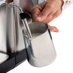 Ariete 1381/10 Moderna Slim Espresso Coffee Machine, Chrome - 4