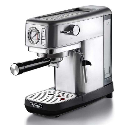 Ariete 1381/10 Moderna Slim Espresso Kahve Makinesi, Krom - Ariete