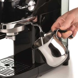 Ariete 1381/12 Moderna Slim Espresso Coffee Machine, Black - 3