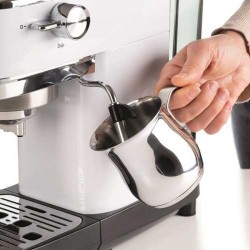 Ariete 1381/14 Moderna Slim Espresso Coffee Machine, White - 4