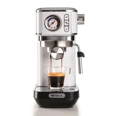 Ariete 1381/14 Moderna Slim Espresso Kahve Makinesi, Beyaz - Ariete