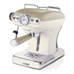 Ariete 1389/13 Vintage espresso coffee makinesi, Bej 