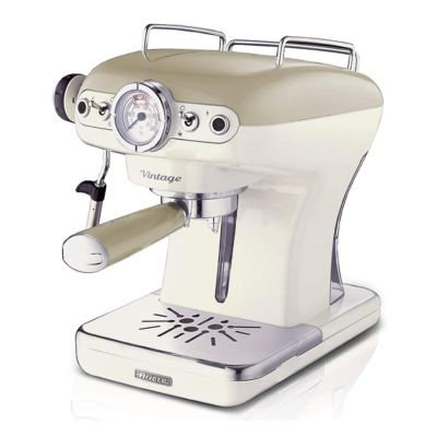 Ariete 1389/13 Vintage espresso coffee makinesi, Bej - Ariete