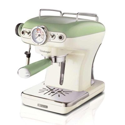 Ariete 1389/14 Винтажная кофемашина эспрессо, зеленый - Ariete