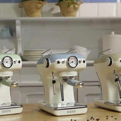Ariete 1389/15 Vintage Espresso Kahve Makinesi, Mavi - 4