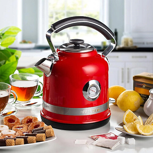 Ariete 2854/00 Moderna Su Isıtıcı, 1.7 L, Kırmızı - Ariete (1)