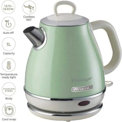 Ariete 2868/04 Чайник Vintage, 1 л, зеленый - Ariete