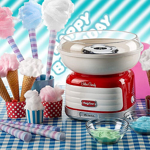Ariete 2973/00 Party Time Pamuk Şeker Makinesi, Kırmızı - 4