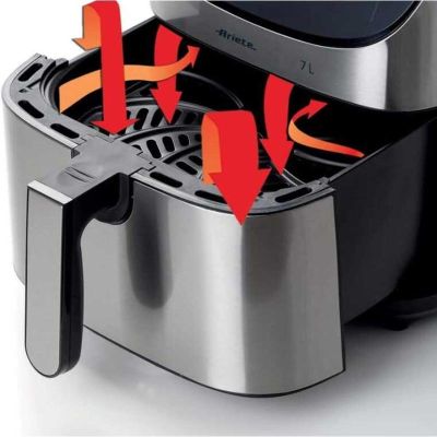Ariete 4628/00 قلاية هوائية، 7 لتر، معدنية - Ariete