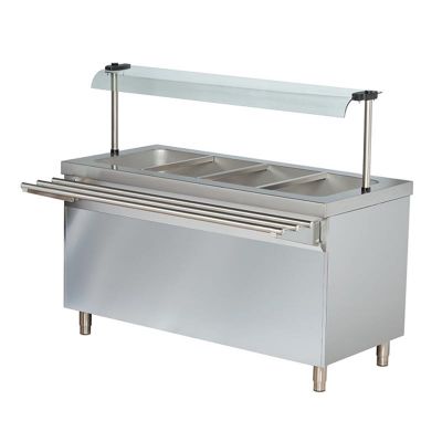 Arisco Açık Dolaplı Bain Marie, 4/1 GN Kapasiteli - 2