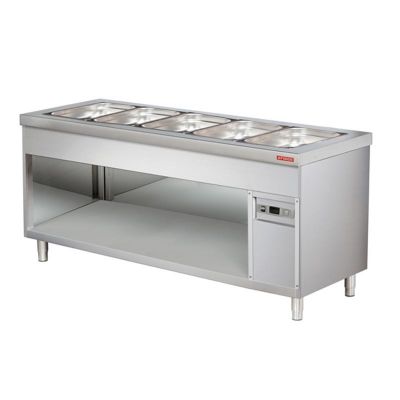Arisco Açık Dolaplı Bain Marie, 5/1 GN Kapasiteli - 1