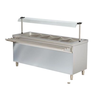Arisco Sıcak Dolaplı Bain Marie, 5/1 GN Kapasiteli - 1