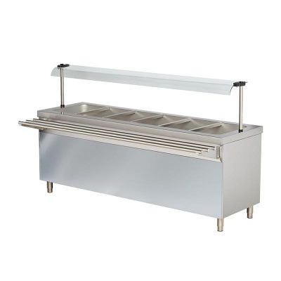 Arisco Açık Dolaplı Bain Marie, 6/1 GN Kapasiteli - 1