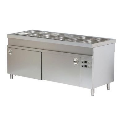 Arisco Sıcak Dolaplı Bain Marie, 6/1 GN Kapasiteli - 1