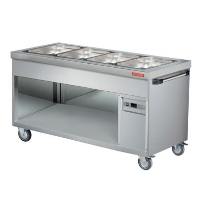 Arisco Hareketli Bain Marie, 4/1 GN Kapasiteli, Elektrikli - 1