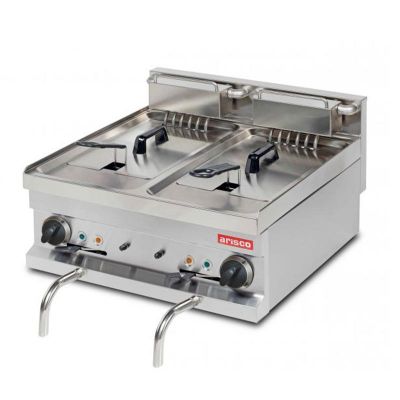 Arisco Hotmax 600 Fritöz, 8+8 L, Gazlı - 1