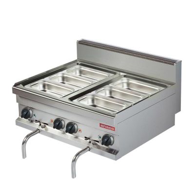 Arisco Hotmax 700 Bain Marie, 2/1 GN Hazneli, 80x70x29 cm, Elektrikli - 1