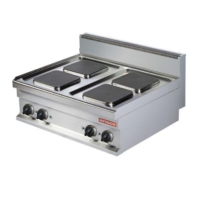Arisco Hotmax 700 4 Gözlü Set Üstü Ocak, 80x70x29 cm, Elektrikli - 1