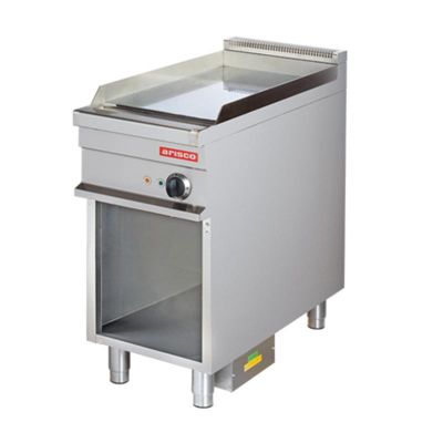 Arisco Hotmax 900 Düz Pleyt Izgara, Krom Kaplama, 42.5x90x90 cm, Elektrikli - 1