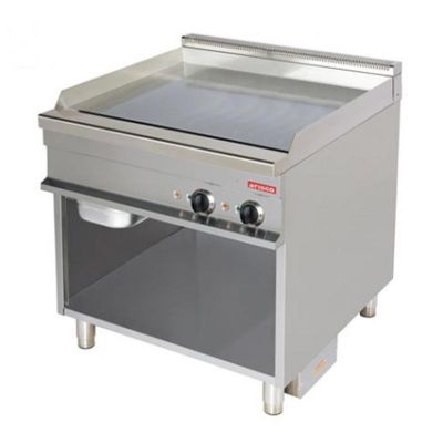 Arisco Hotmax 900 Düz Pleyt Izgara, Krom Kaplama, 85x90x90 cm, Elektrikli - 1