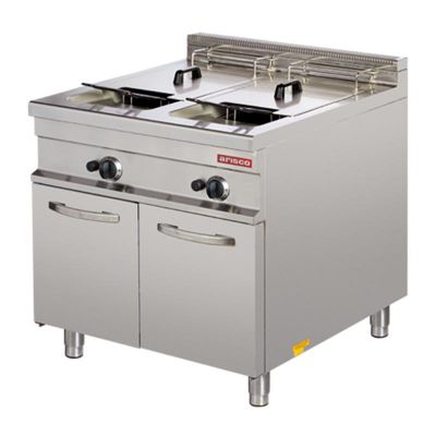 Arisco Hotmax 900 Fritöz, 24+24 L, Elektrikli - 1