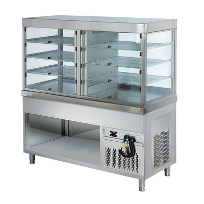 Arisco Soğuk Servis Kabini, 140x70100 cm, Açık Dolaplı - 1