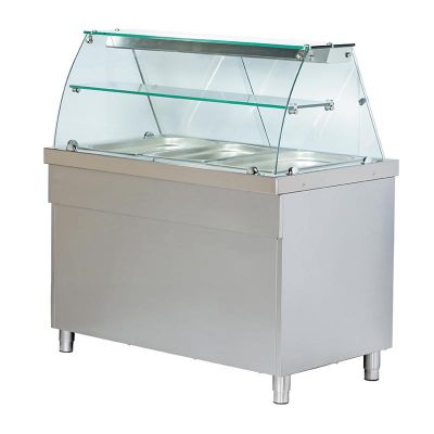 Arisco Soğutmalı Saladbar, 3/1 GN Kapasiteli, Açık Dolaplı - 1