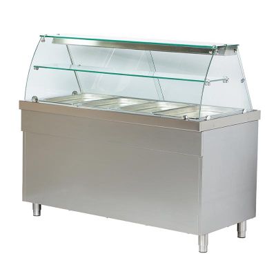 Arisco Soğutmalı Saladbar, 4/1 GN Kapasiteli, Açık Dolaplı - 1