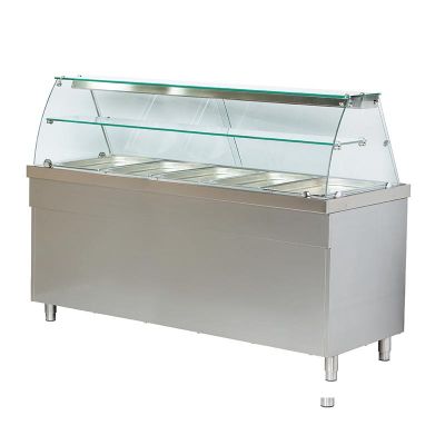 Arisco Soğutmalı Saladbar, 5/1 GN Kapasiteli, Açık Dolaplı - 1